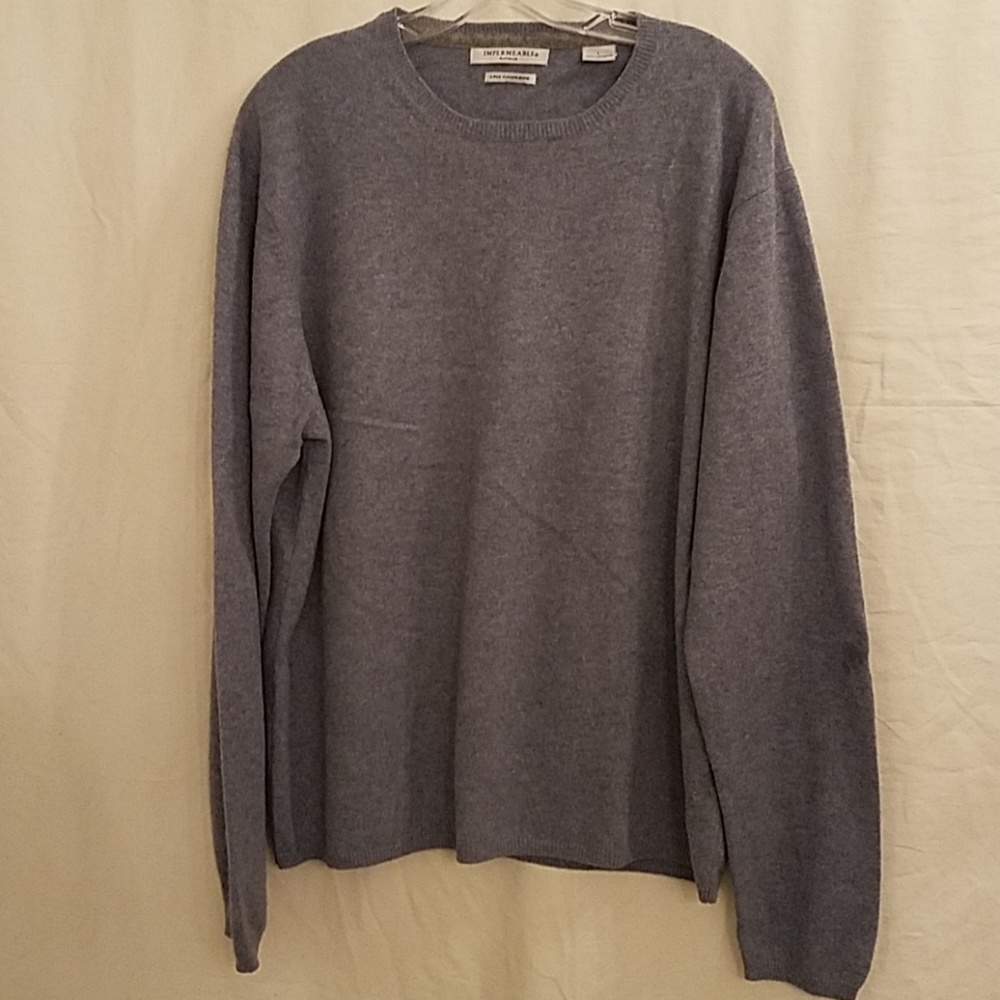 Impermeable 100% Mens Cashmere Sweater